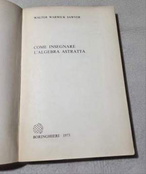 Come insegnare l'algebra astratta