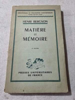 Matiere et memoire