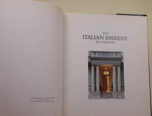 The italian Embassy in London