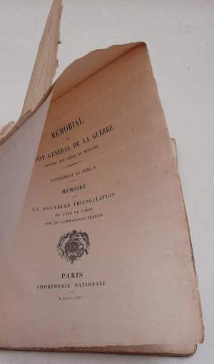 Memoire sur la nouvelle triangulation de l'ile de Corse