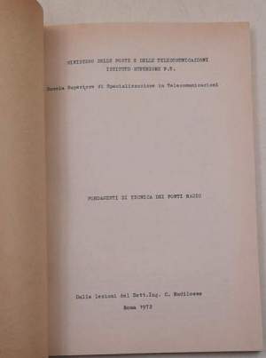 Fondamenti di tecnica dei Ponti Radio