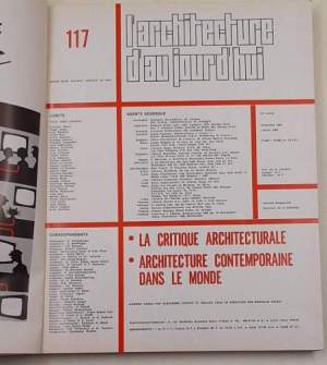 L'architecture d'aujourd'hui - n'117