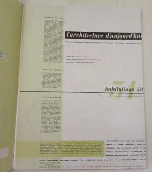 L'Architecture d'aujourd'hui - habitations 50 volume 2