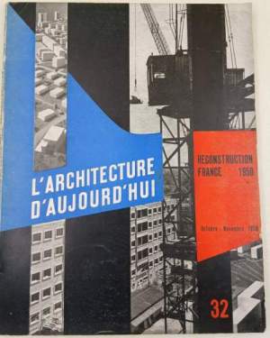 L' Architecture d'aujourd'hui - Reconstruction France 1950