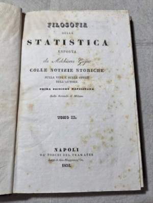 Filosofia della statistica - Tomo II'