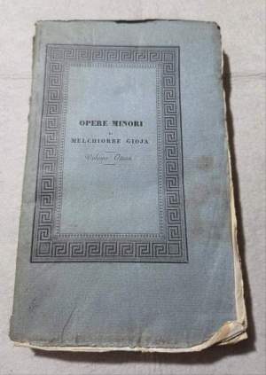 Opere minori - Contiene : Tavole statistiche, norme per descrivere, calcolare, classificare - Volume 8'
