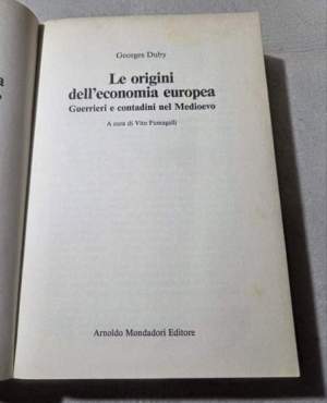 Le origini dell'economia europea. Guerrieri e contadini nel Medioevo