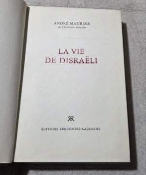 La vie de Disraeli