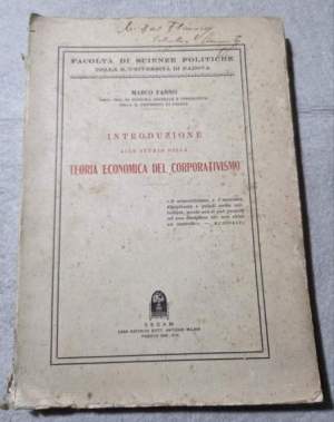 Introduzione allo studio della teoria economica del corporativismo