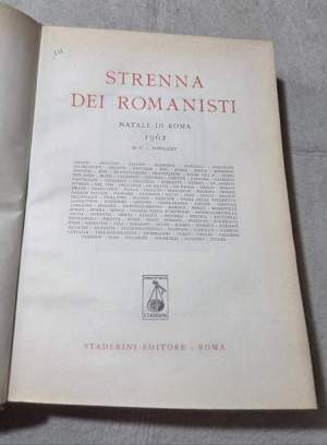 Strenna dei Romanisti - Natale di Roma 1962
