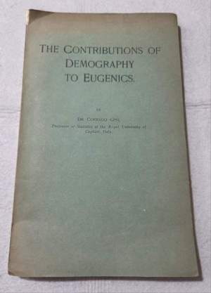 The contributions  of Demography to Eugenics