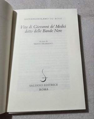 Vita di Giovanni de' Medici detto delle Bande Nere