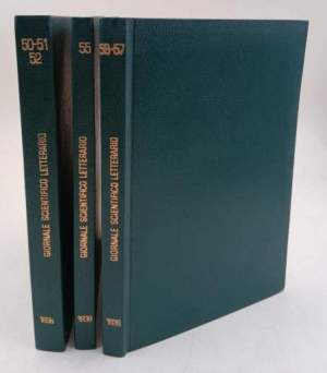 Giornale scientifico -letterario  di Perugia- Anno VI num. 50-51-52/55/56-57 - 3 voll.