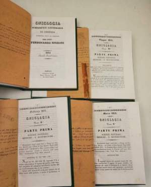 Oniologia - Giornale di Scienze Lettere ed Arti - Anno II'- 4 Voll.