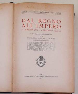 Dal Regno all'Impero 17 marzo 1861 - 9 maggio 1936