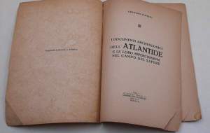 I documenti archeologici dell'Atlantide e le loro ripercussioni nel campo del sapere