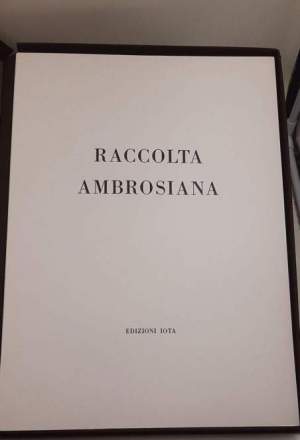 Raccolta Ambrosiana- 4 voll.