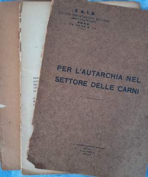 PER L'AUTARCHIA NEL SETTORE DELLE CARNI(1939)