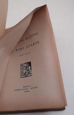 Amori ac silentio e Rime sparse