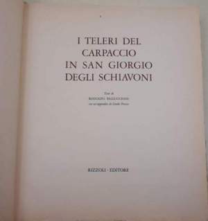 I teleri del carpaccio in San Giorgio degli Schiavoni