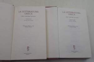 La letteratura greca  della Cambridge University - 2 Voll