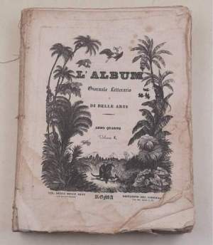 L'Album -Giornale letterario e di belle arti - Anno quarto, vol. 4