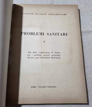 Problemi sanitari - Atti della Commissione di Studio