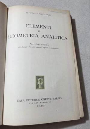 Elementi di geometria analitica