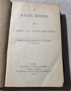 La Sacra Bibbia ossia l'Antico e il Nuovo Testamento