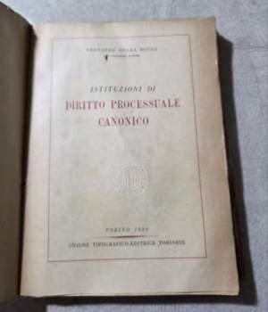Istituzioni di Diritto Processuale Canonico