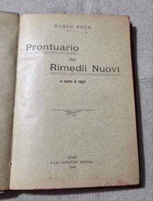Prontuario dei rimedii nuovi