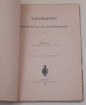 Lankarten - Ihre Herstellung und ihre Fehlergrenzen