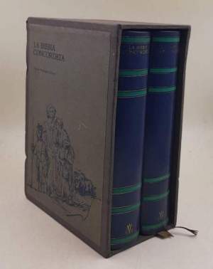 La Bibbia concordata - Tradotta dai testi originali con introduzione e note a cura della Societa' Biblica Italiana - 2 Voll.