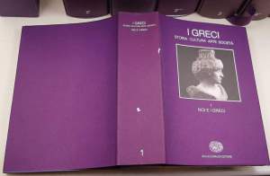 I Greci -  Storia cultura arte societa'- 7 Voll. ( 4 Voll. in 7 Tomi )
