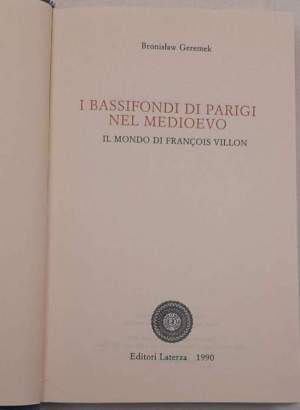 I bassifondi di Parigi nel medioevo