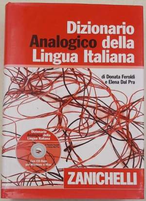 Dizionario analogico della lingua italiana(no cdrom)