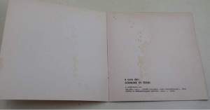 Bella ciao -  Comune di Terni Sala XX settembre - 24 aprile- 12 maggio 1974