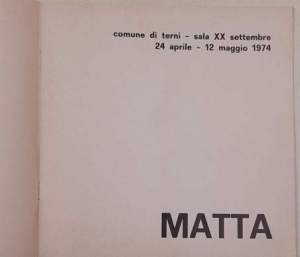 Bella ciao -  Comune di Terni Sala XX settembre - 24 aprile- 12 maggio 1974