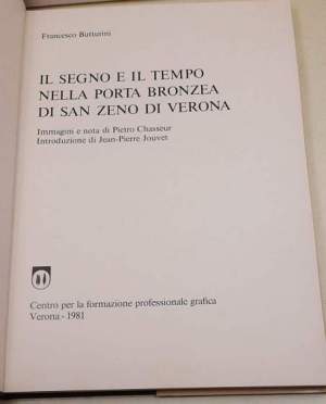 Il segno e il tempo nella porta bronzea di san Zeno a Verona
