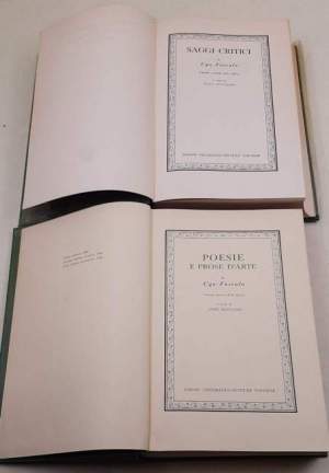 Opere: Poesie e prose d'arte - Saggi critici - 2 Voll.