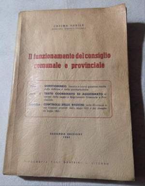 Il funzionamento del consiglio comunale e provinciale