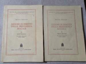 Lezioni di diritto della previdenza Sociale - 2 Voll.