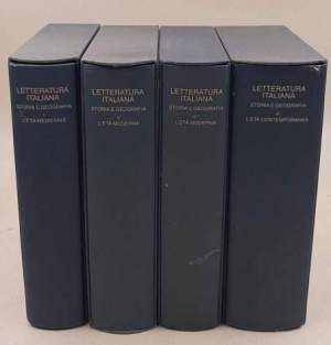 Letteratura Italiana -Storia e geografia - 4 voll.