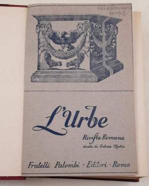 L'Urbe - Rivista Romana - Anno VI- 1941