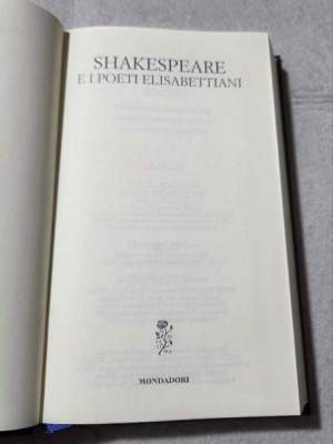 Shakespeare  e i poeti elisabettiani