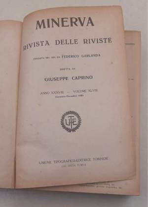 Minerva - Rivista delle riviste - Anno XXXVIII - 24 num.