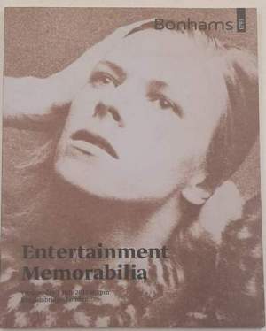 Bonhams - Entertainment memorabilia- London 3 July 2013