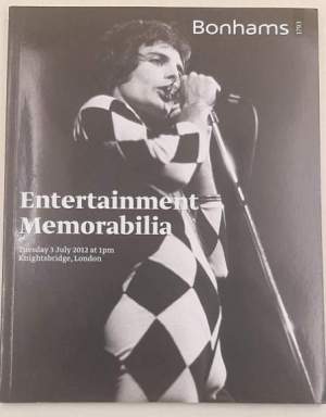 Bonhams - Entertainment Memorabilia - London 3 july 2012