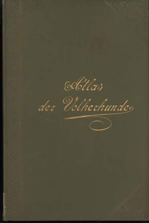 ATLAS DER VOLKERKUNDE  (Berghaus Physikalischer Atlas, Abteilung VII)