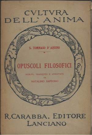 OPUSCOLI FILOSOFICI